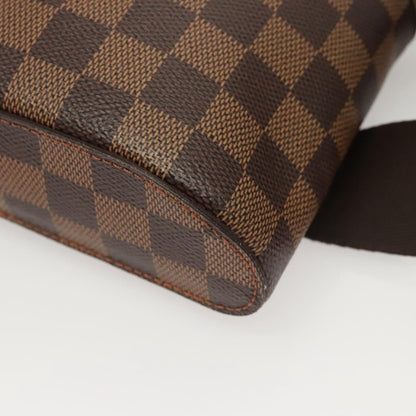 Louis Vuitton Geronimo, Brown, Canvas, shoulder