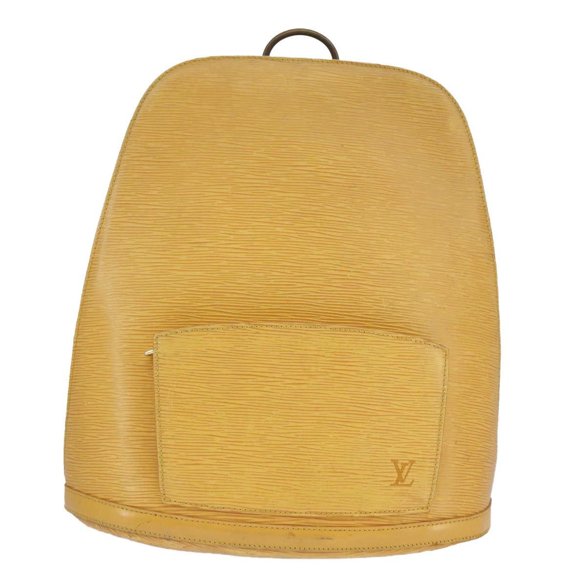 Louis Vuitton Gobelins, Yellow, Leather, backpack