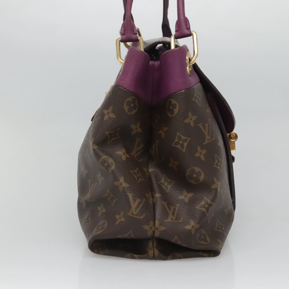 Louis Vuitton Olympe, Beige, Canvas, shoulder