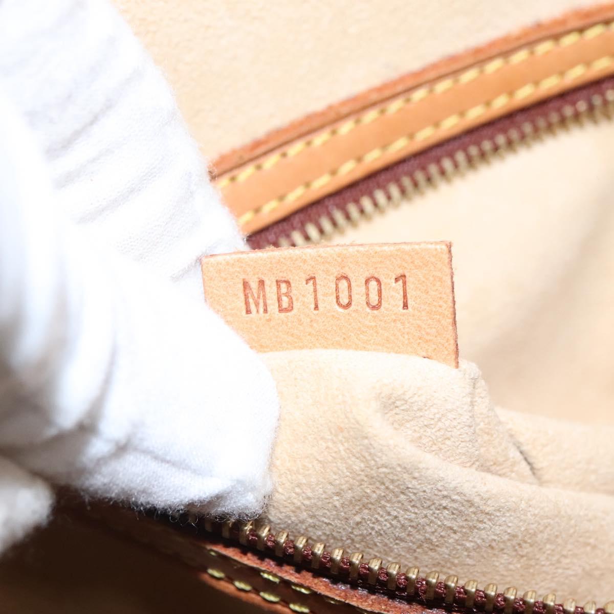 Louis Vuitton Babylone, Brown, Canvas, tote