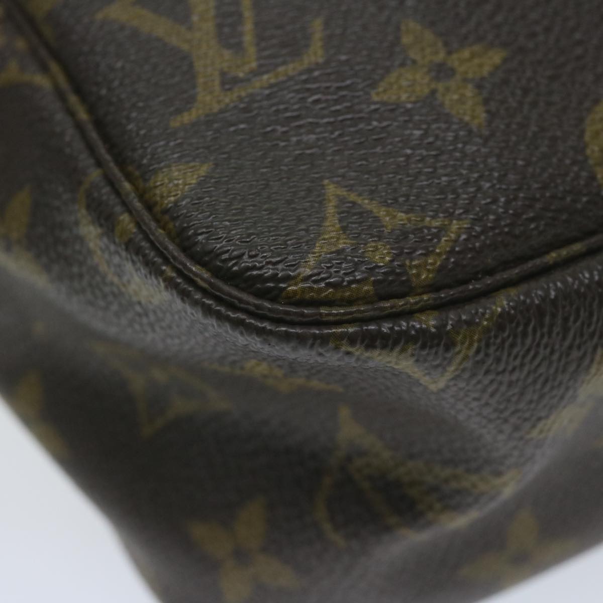 Louis Vuitton Trousse de Toilette, Brown, Canvas, clutch