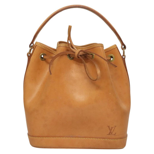 Louis Vuitton Noé, Beige, Leather, handbag
