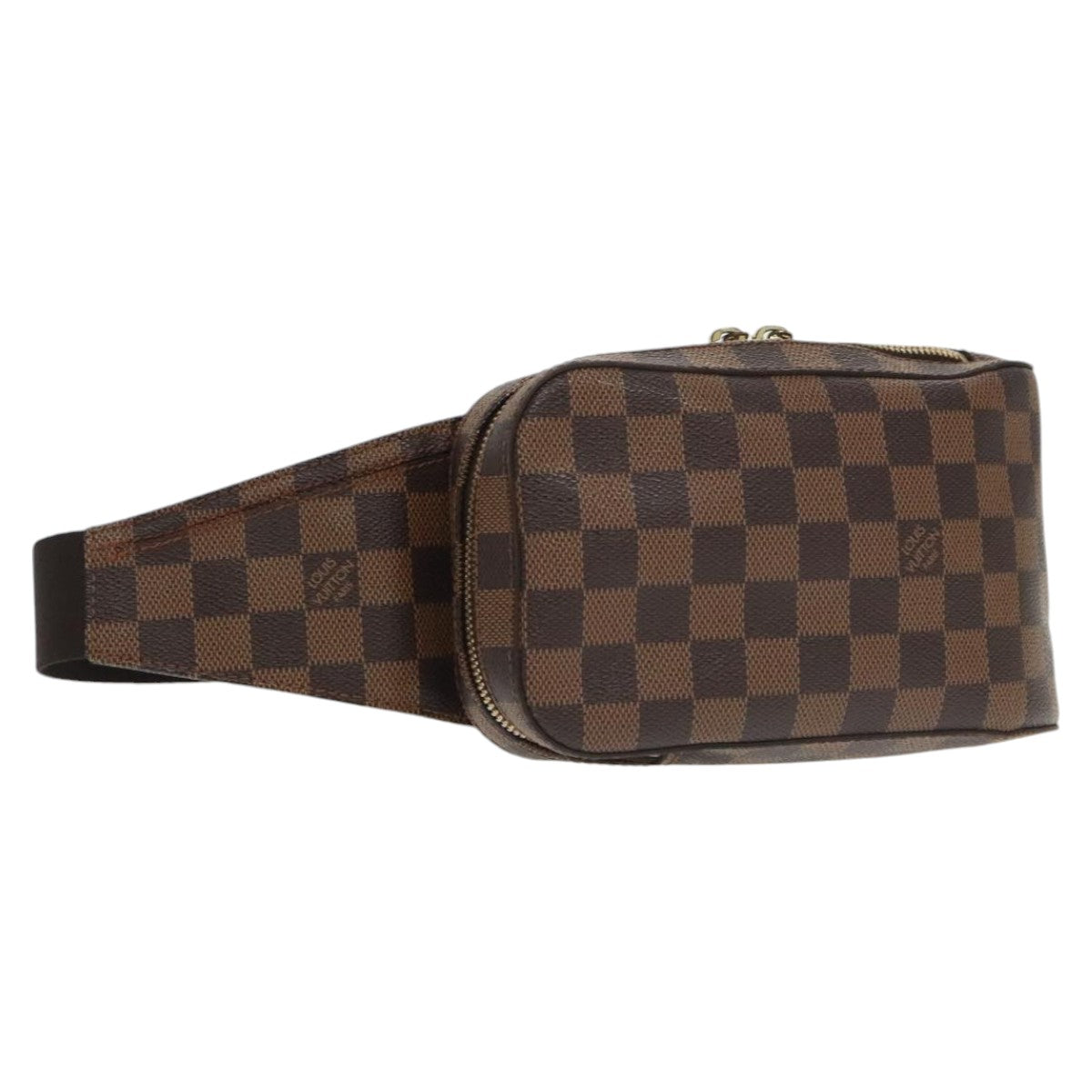 Louis Vuitton Geronimos, Brown, Canvas, shoulder
