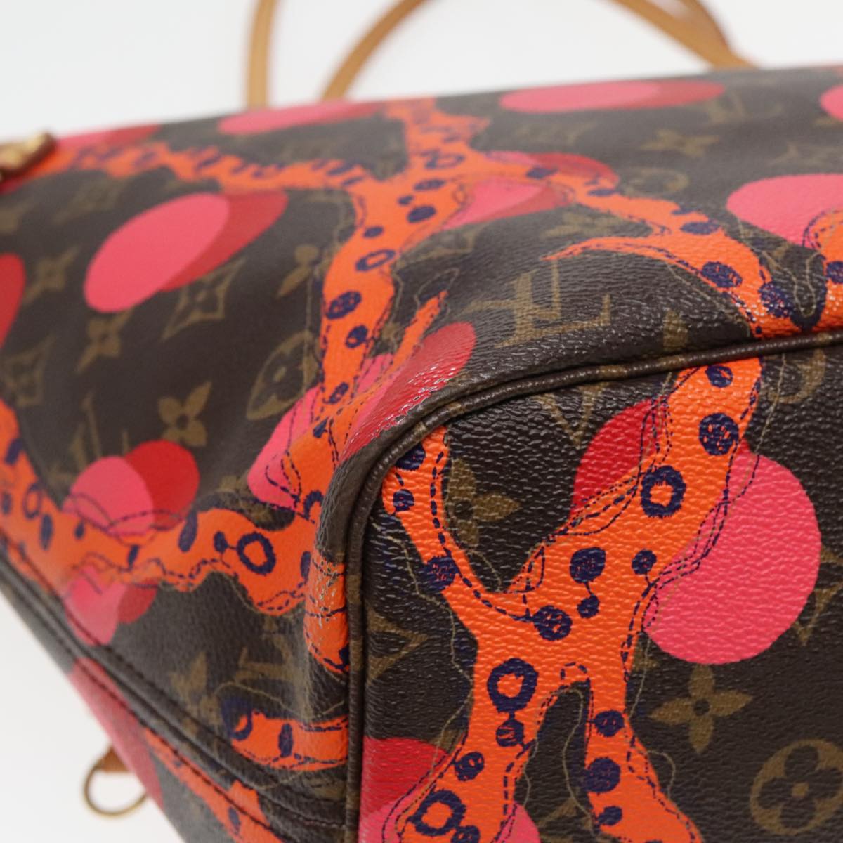 Louis Vuitton Neverfull, Multicolour, Canvas, tote