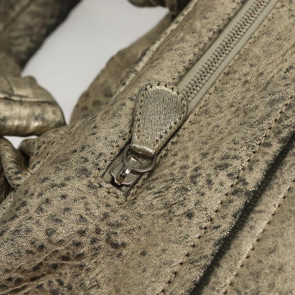 Chanel Wild stitch, Silver, Leather, handbag