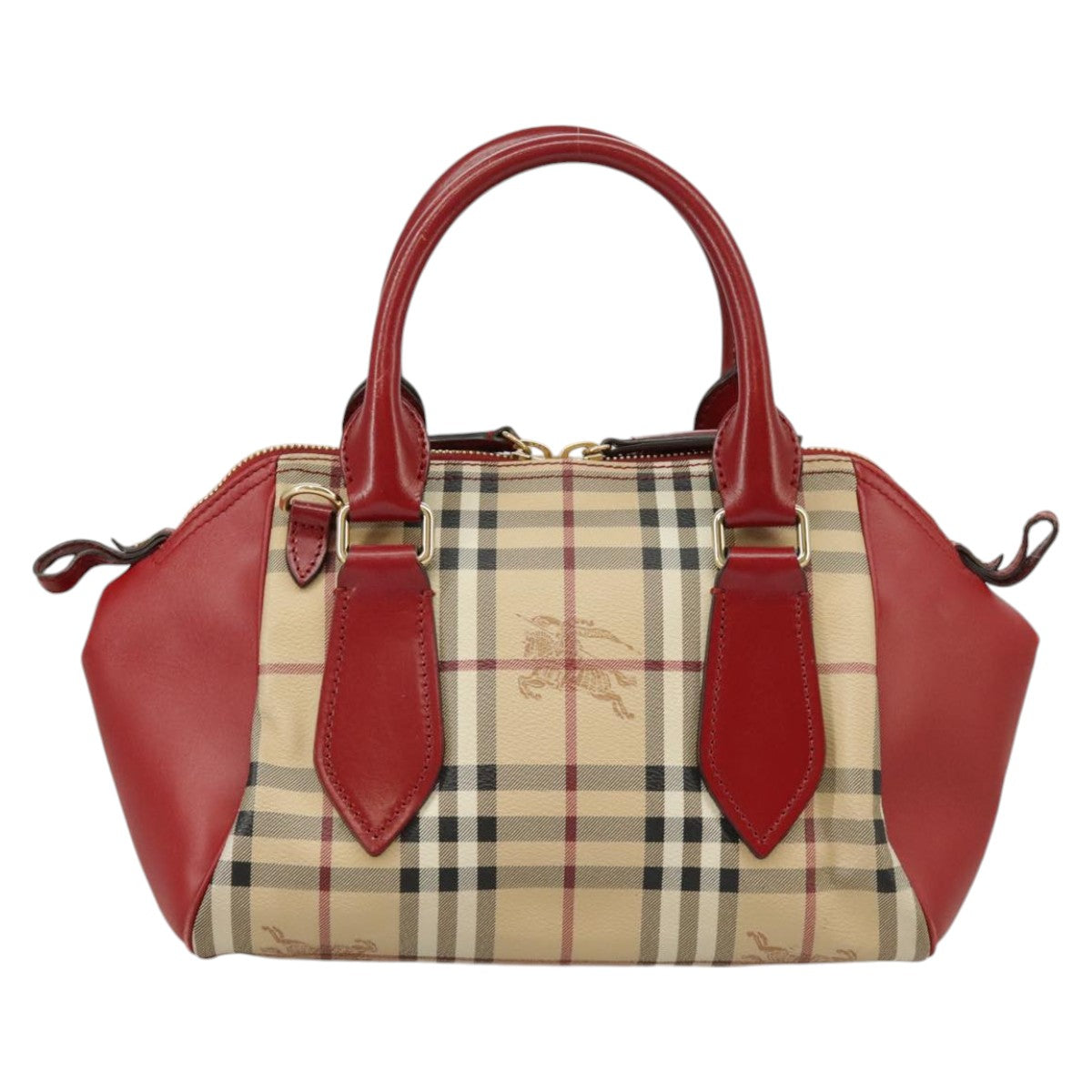 Burberry Nova Check, Beige, Canvas, handbag