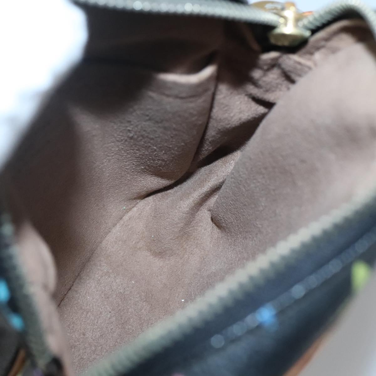 Louis Vuitton Rift, Black, Canvas, shoulder