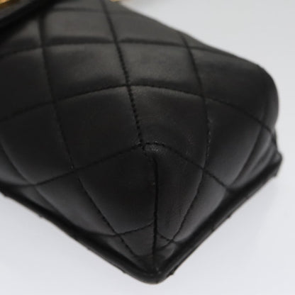 Chanel Phone case, Black, Leather, clutch