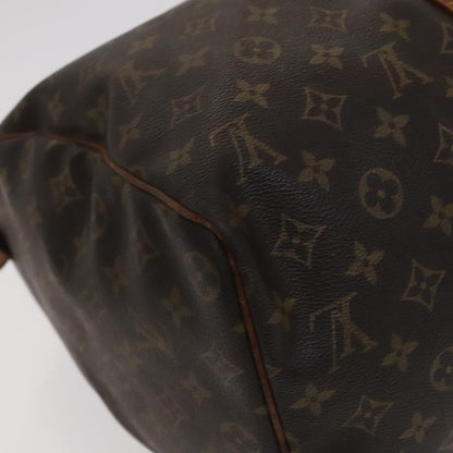 Louis Vuitton Keepall 45, Brown, Canvas, travel
