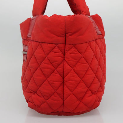 Chanel Coco Cocoon, Red, NYLON, tote
