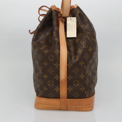 Louis Vuitton Noe, Brown, Canvas, shoulder