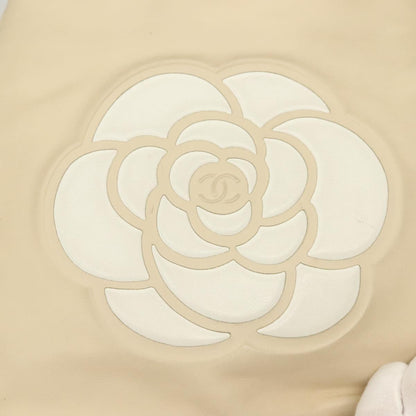 Chanel Camellia, Beige, Leather, tote