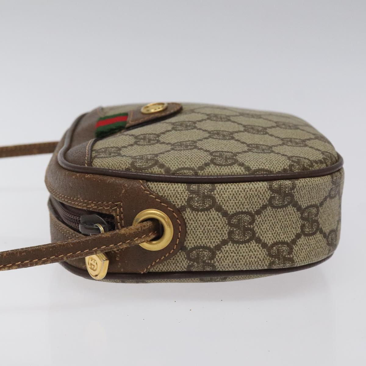 Gucci Ophidia, Beige, Canvas, shoulder