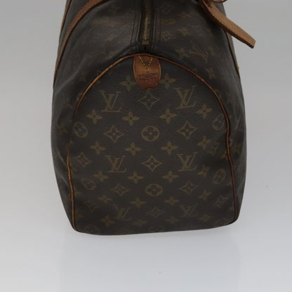 Louis Vuitton Keepall 45, Brown, Canvas, travel