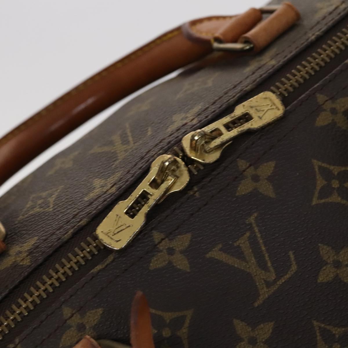 Louis Vuitton Keepall 60, Brown, Canvas, travel