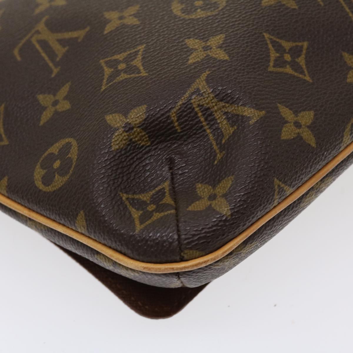 Louis Vuitton Musette Tango, Brown, Canvas, shoulder