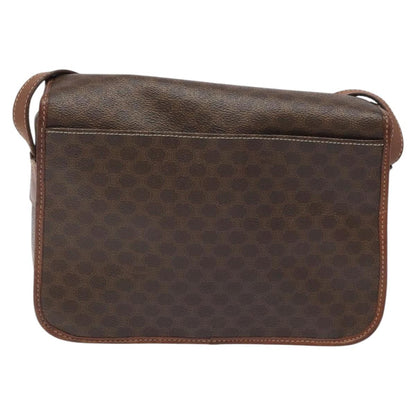 Céline Macadam, Brown, Canvas, shoulder