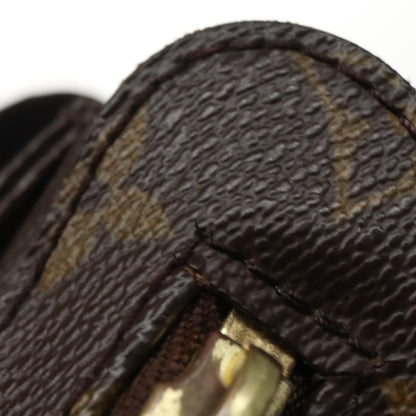 Louis Vuitton Geronimos, Brown, Canvas, shoulder