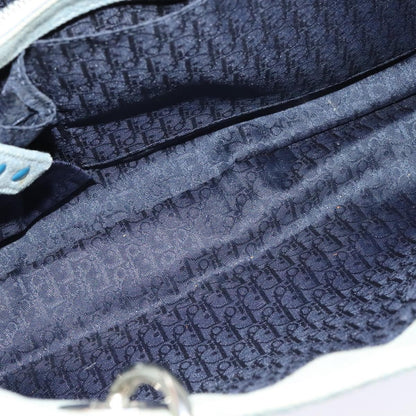 Dior Lady Dior, Blue, Canvas, handbag