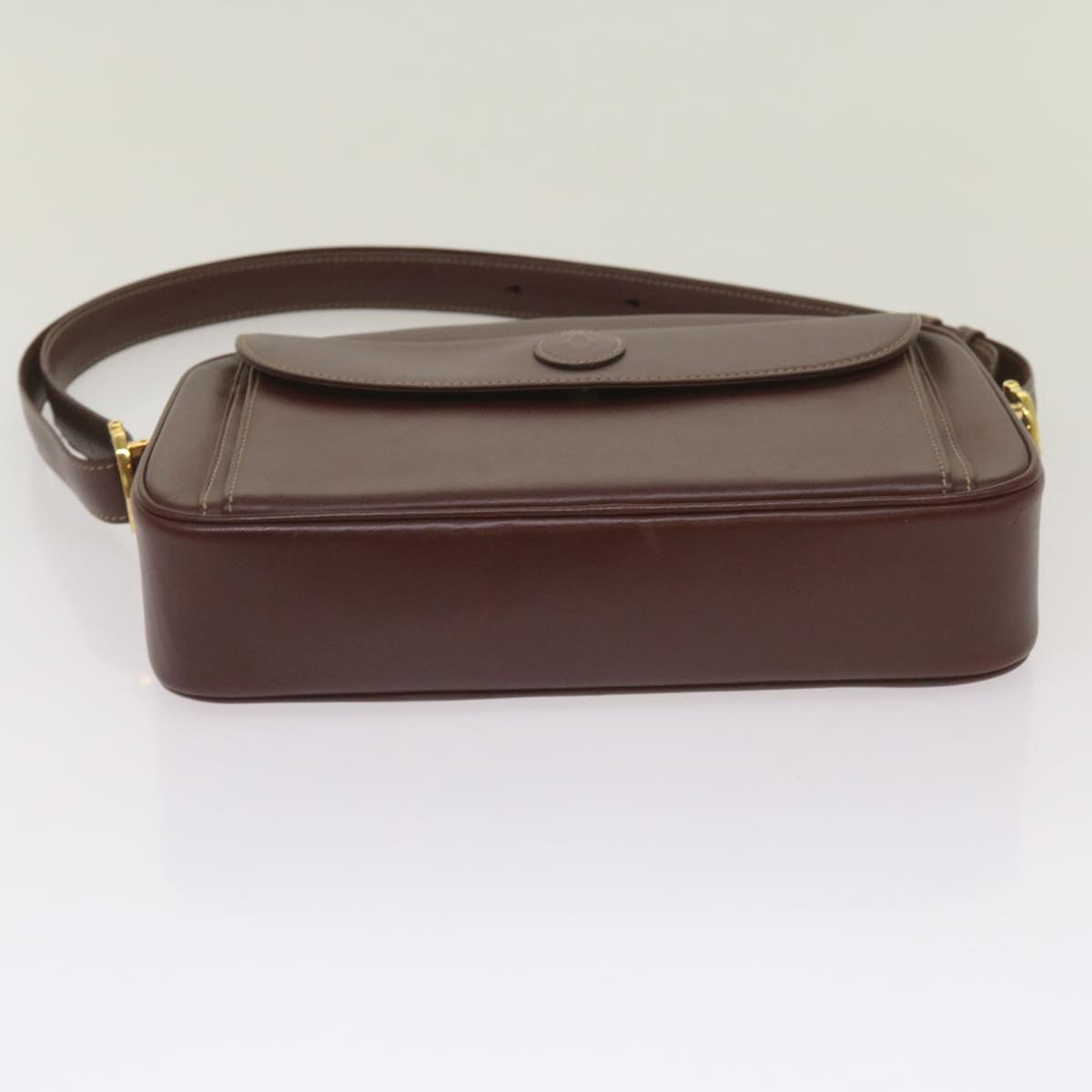 Cartier Must de Cartier, Burgundy, Leather, shoulder