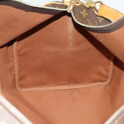 Louis Vuitton Keepall Bandouliere 55, Brown, Canvas, travel