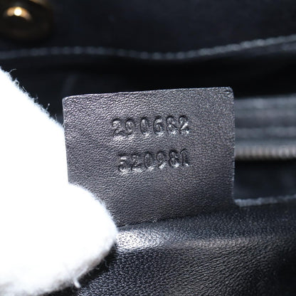 Gucci, Black, Leather, shoulder