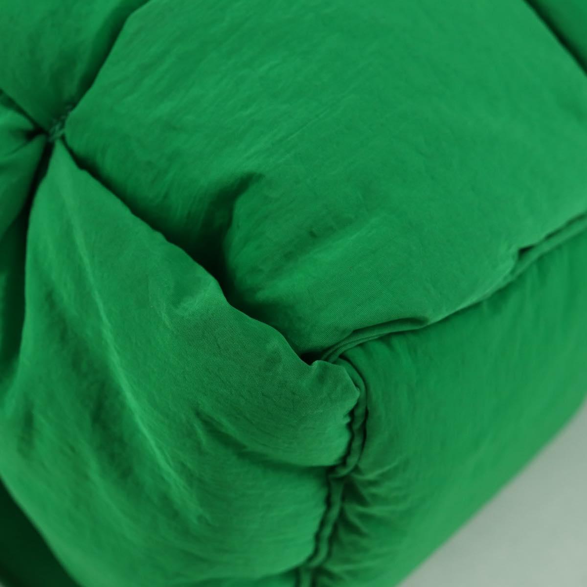 Bottega Veneta Cassette, Green, NYLON, shoulder