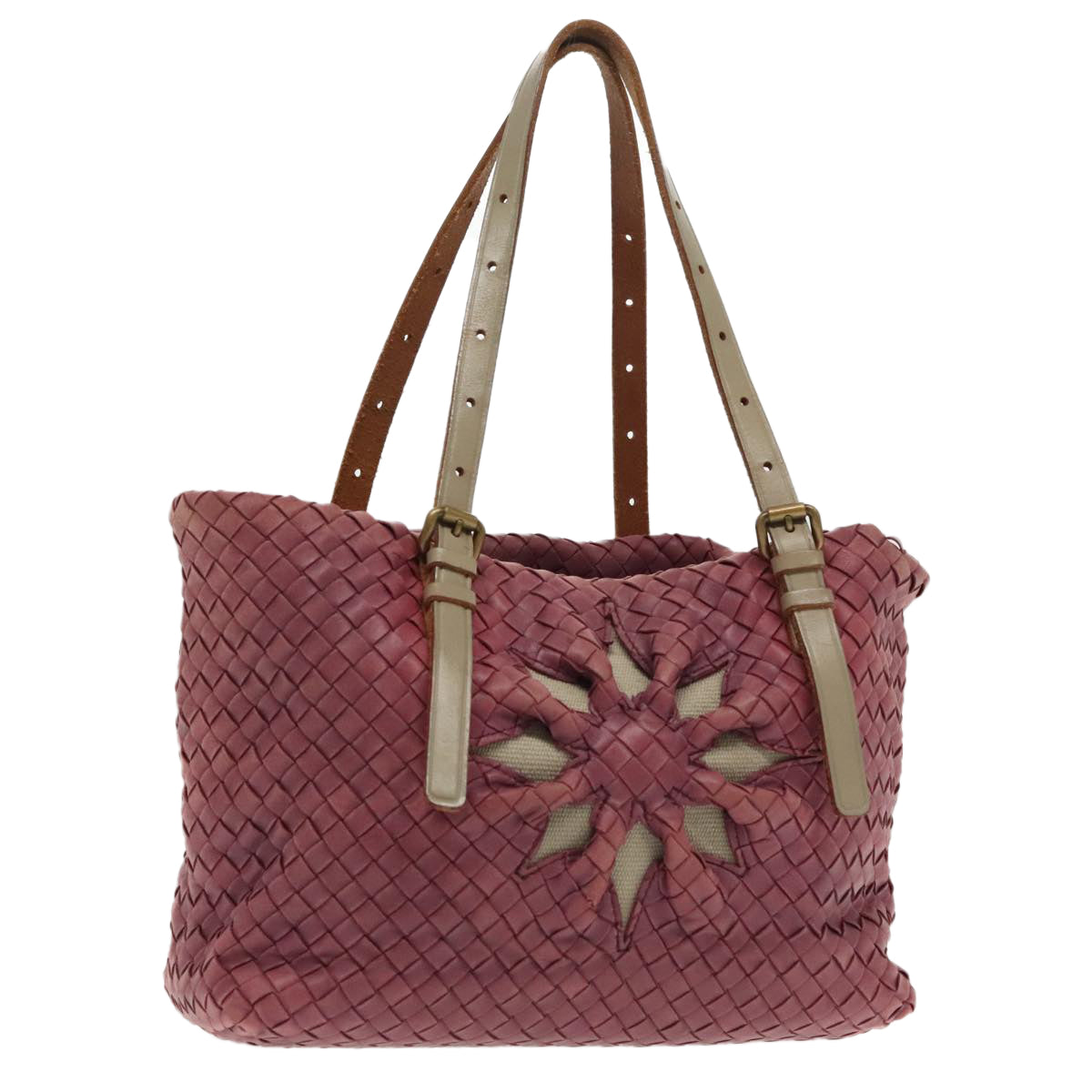 Bottega Veneta Intrecciato, Purple, Leather, tote