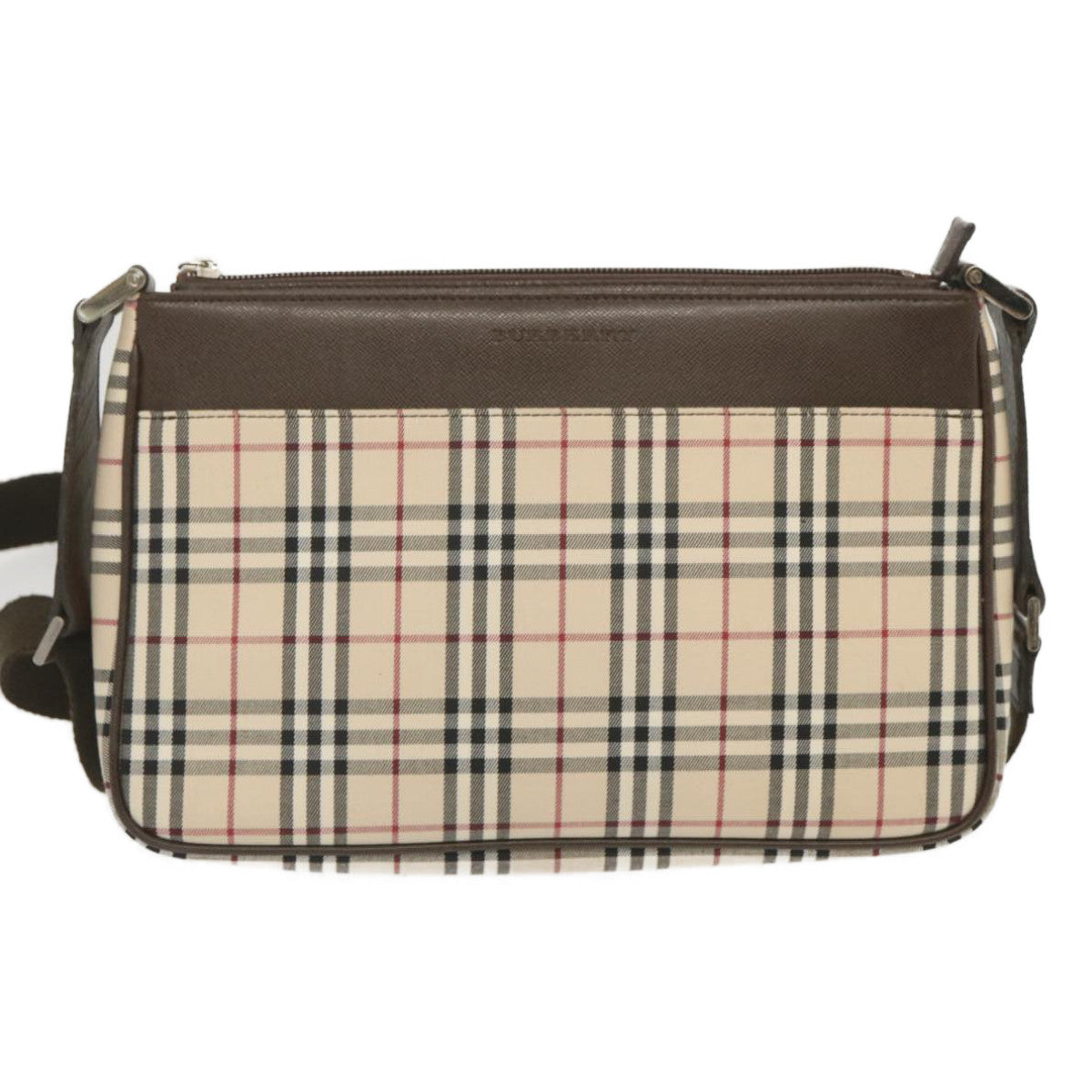 Burberry Nova Check, Beige, Canvas, shoulder