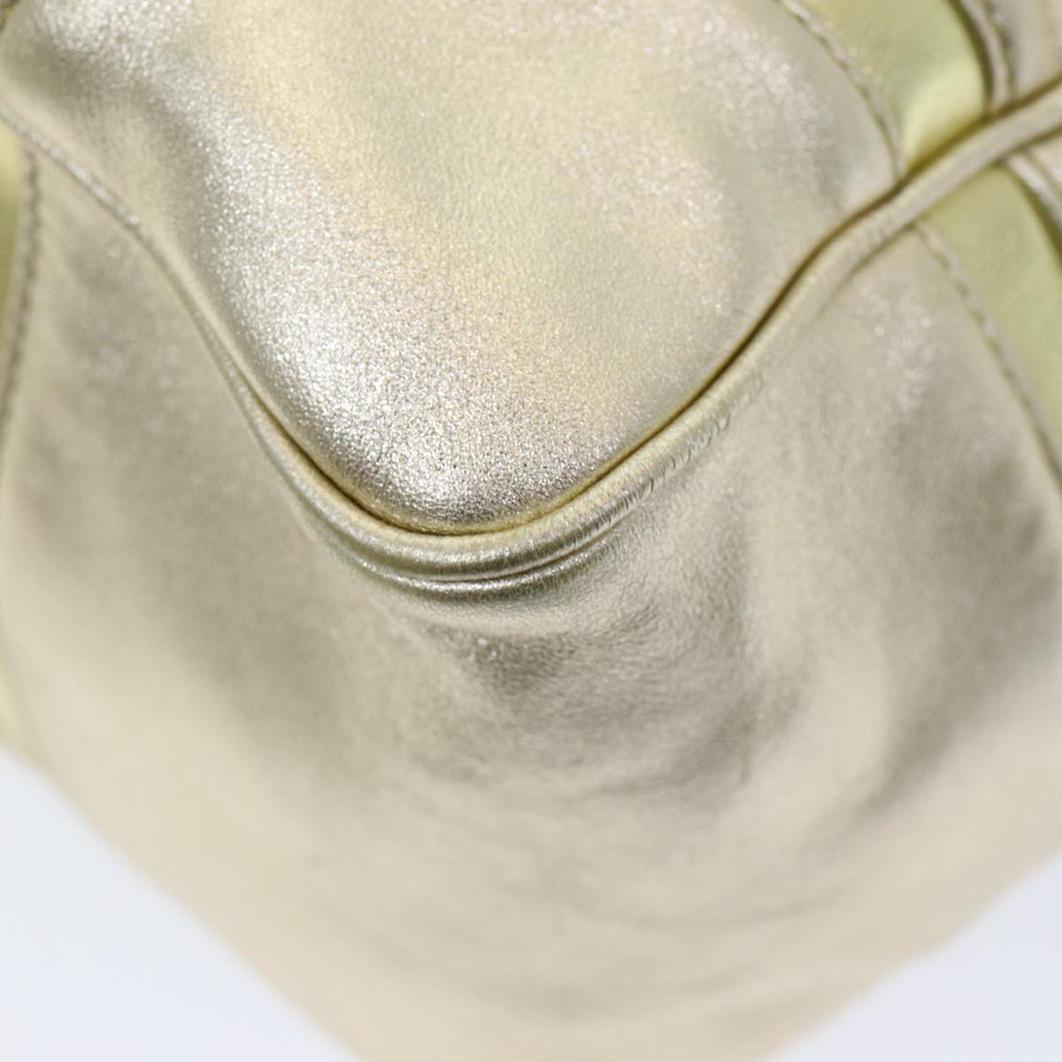 Loewe --, Gold, Leather, handbag