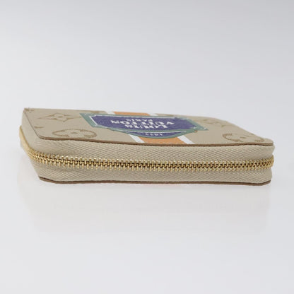 Louis Vuitton Zippy coin purse, Beige, Canvas, wallet
