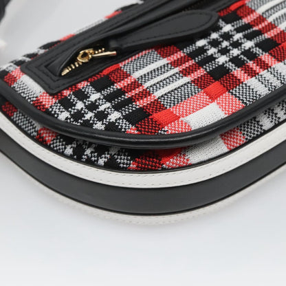 Burberry Olympia, Red, Canvas, shoulder