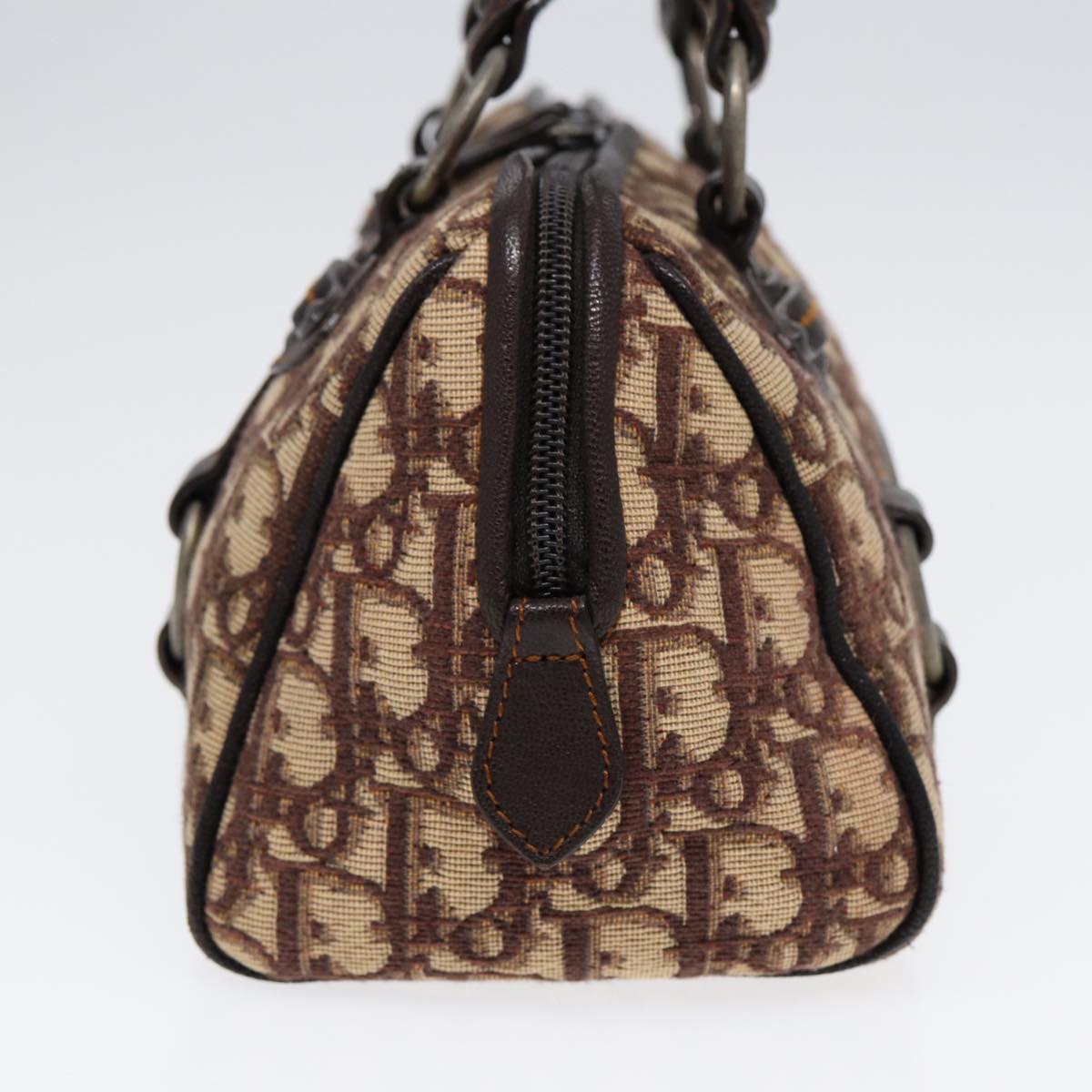 Dior Oblique, Brown, Canvas, handbag