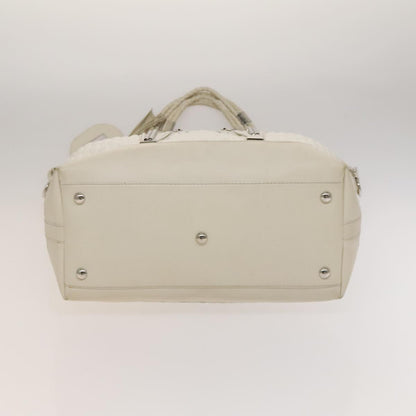 Gucci Horsebit, White, Leather, handbag