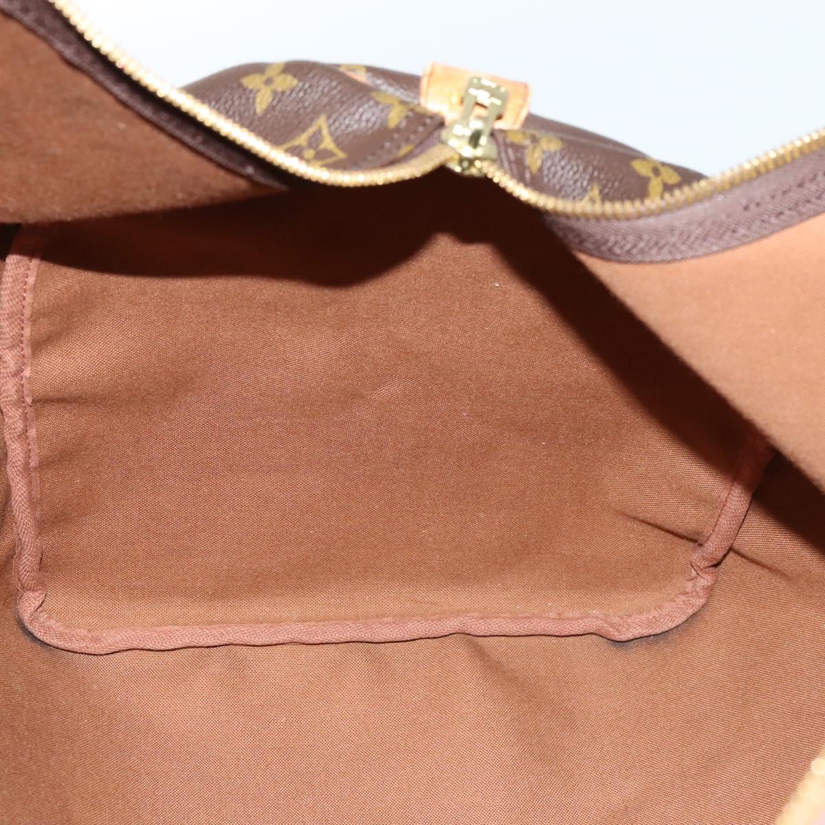 Louis Vuitton Keepall 60, Brown, Canvas, travel