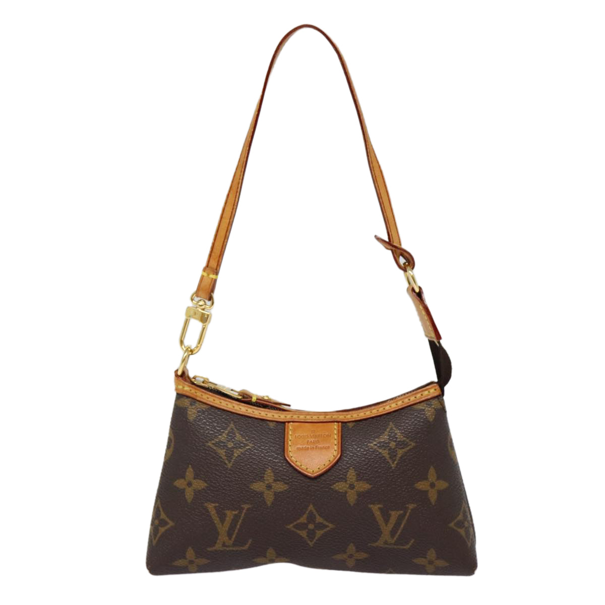 Louis Vuitton Delightful, Brown, Canvas, clutch