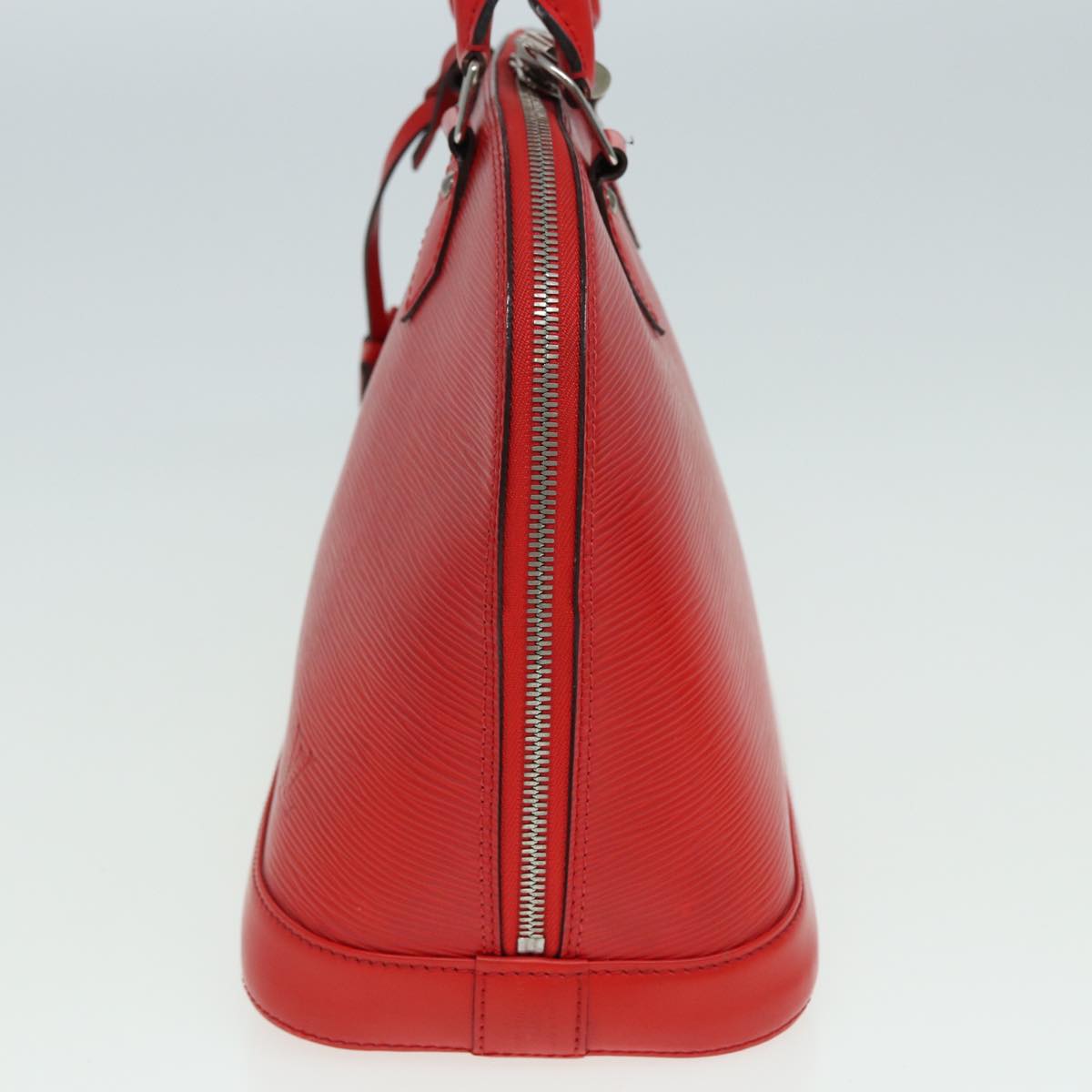 Louis Vuitton Alma, Red, Leather, handbag