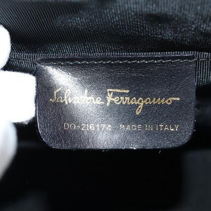 Salvatore Ferragamo Gancini, White, Leather, handbag