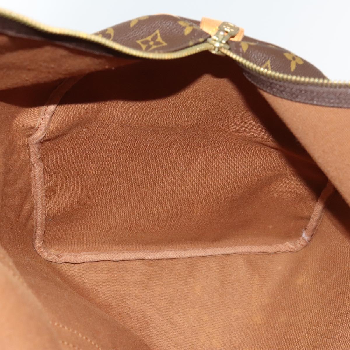 Louis Vuitton Keepall 60, Brown, Canvas, travel