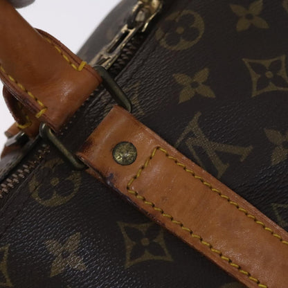 Louis Vuitton Keepall 45, Brown, Canvas, travel