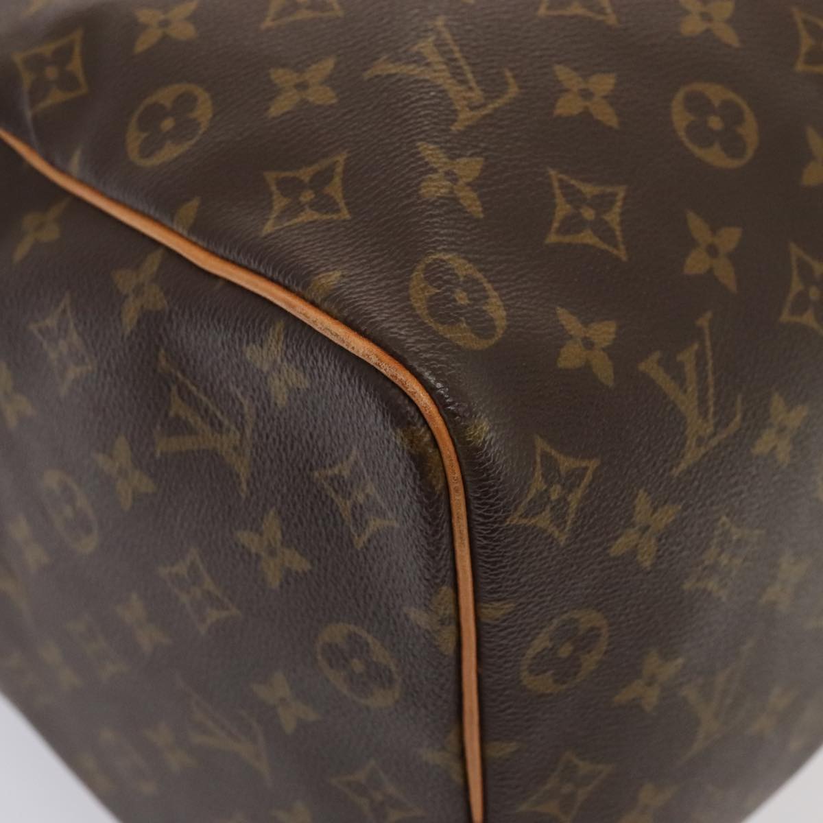 Louis Vuitton Keepall 50, Brown, Canvas, travel