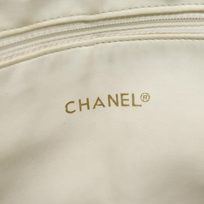 Chanel Coco Mark, Red, Canvas, shoulder