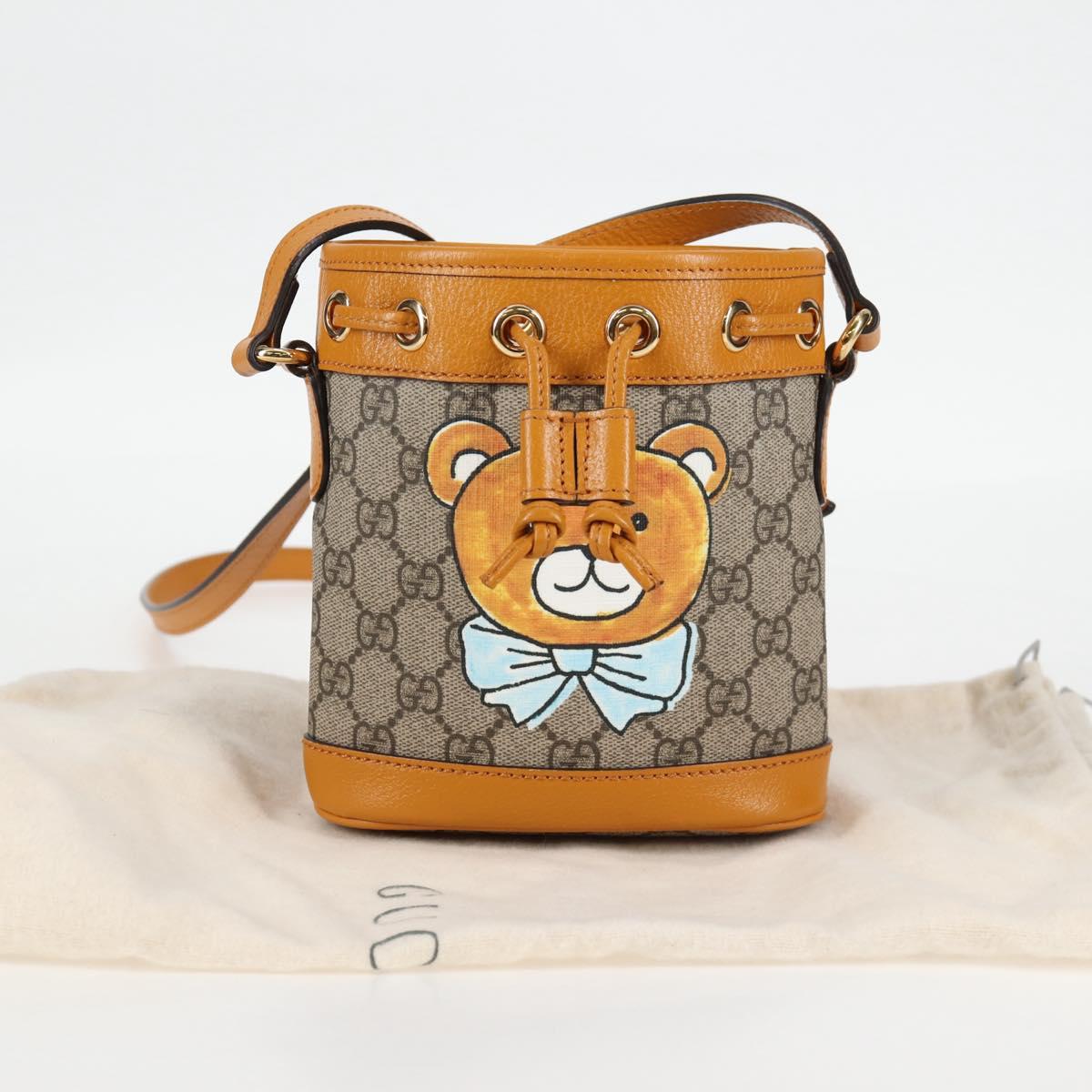 Gucci GG canvas, Beige, Canvas, shoulder