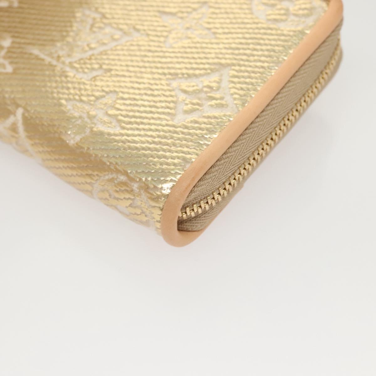 Louis Vuitton Zippy coin purse, Gold, Canvas, wallet