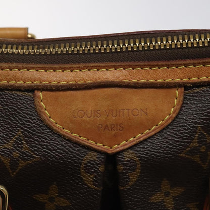 Louis Vuitton Palermo, Brown, Canvas, tote