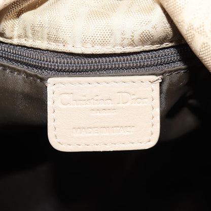 Dior Trotter, Beige, Canvas, handbag