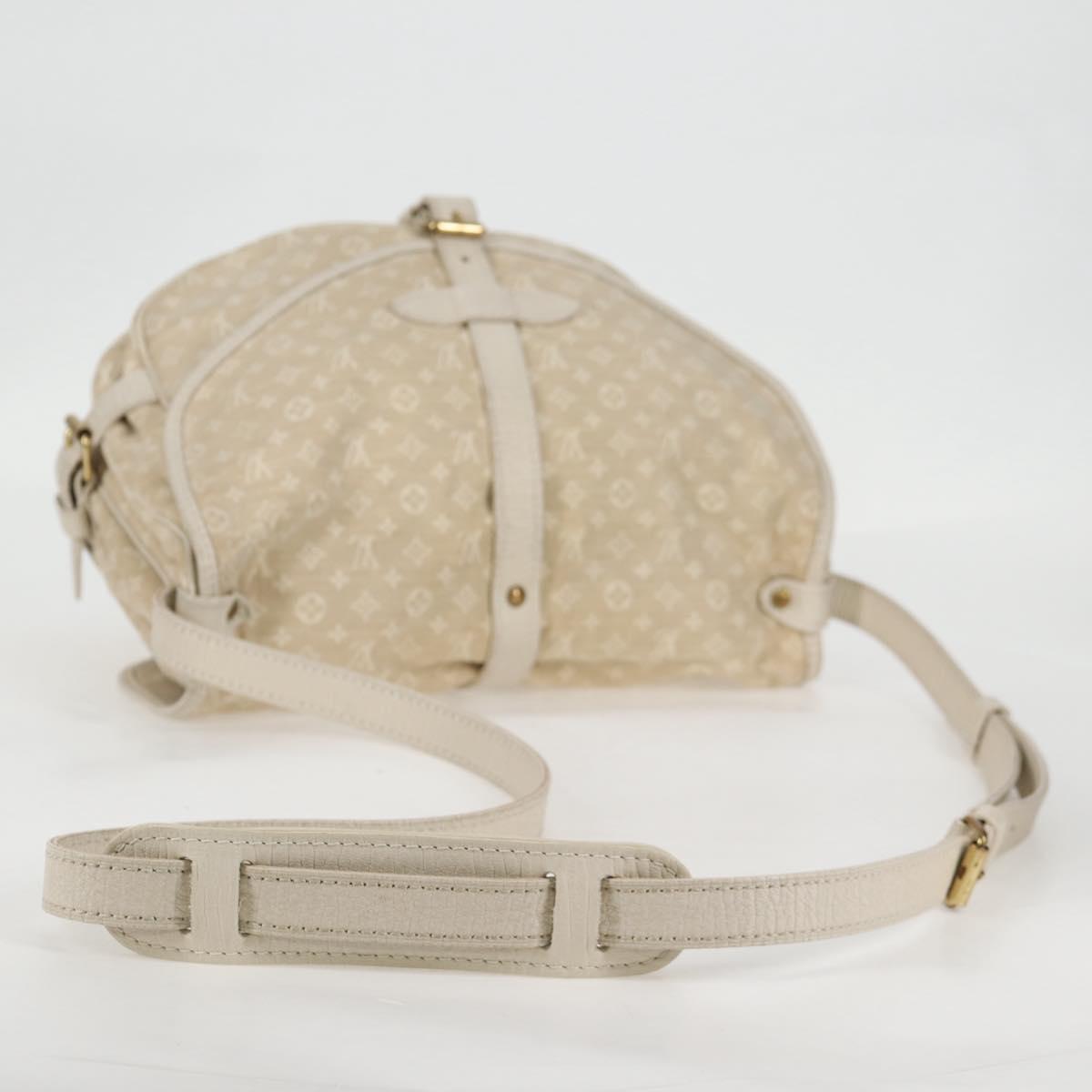Louis Vuitton Saumur, Beige, Canvas, shoulder