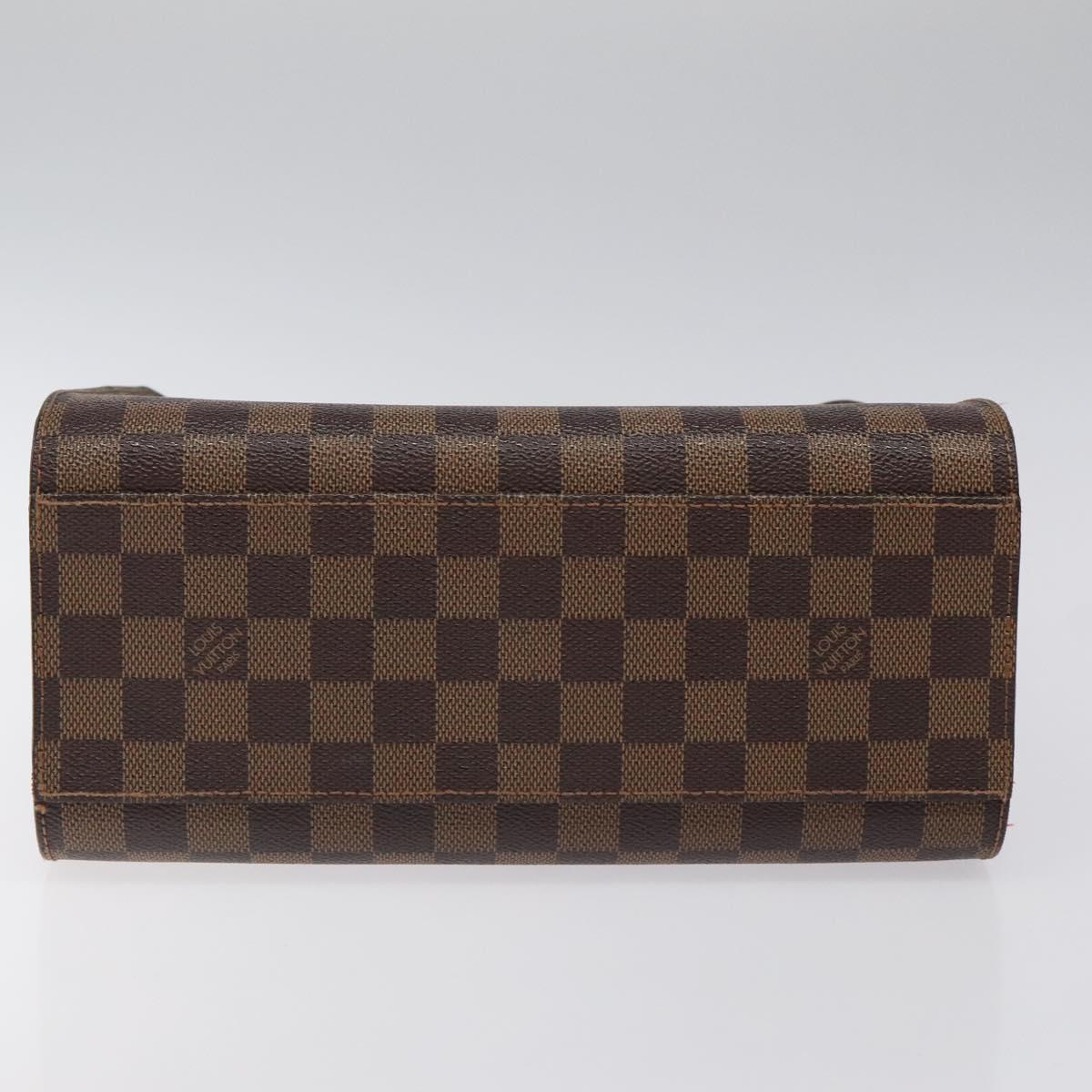 Louis Vuitton Triana, Brown, Canvas, handbag