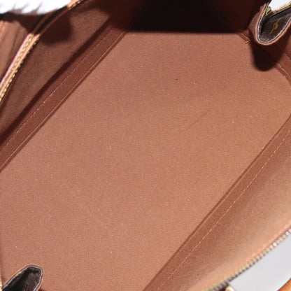 Louis Vuitton Alma, Brown, Canvas, handbag