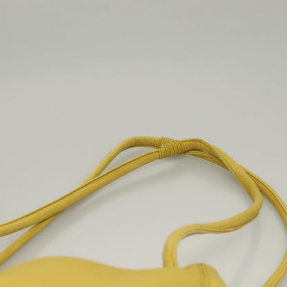 Chanel Coco Mark, Yellow, Leather, shoulder